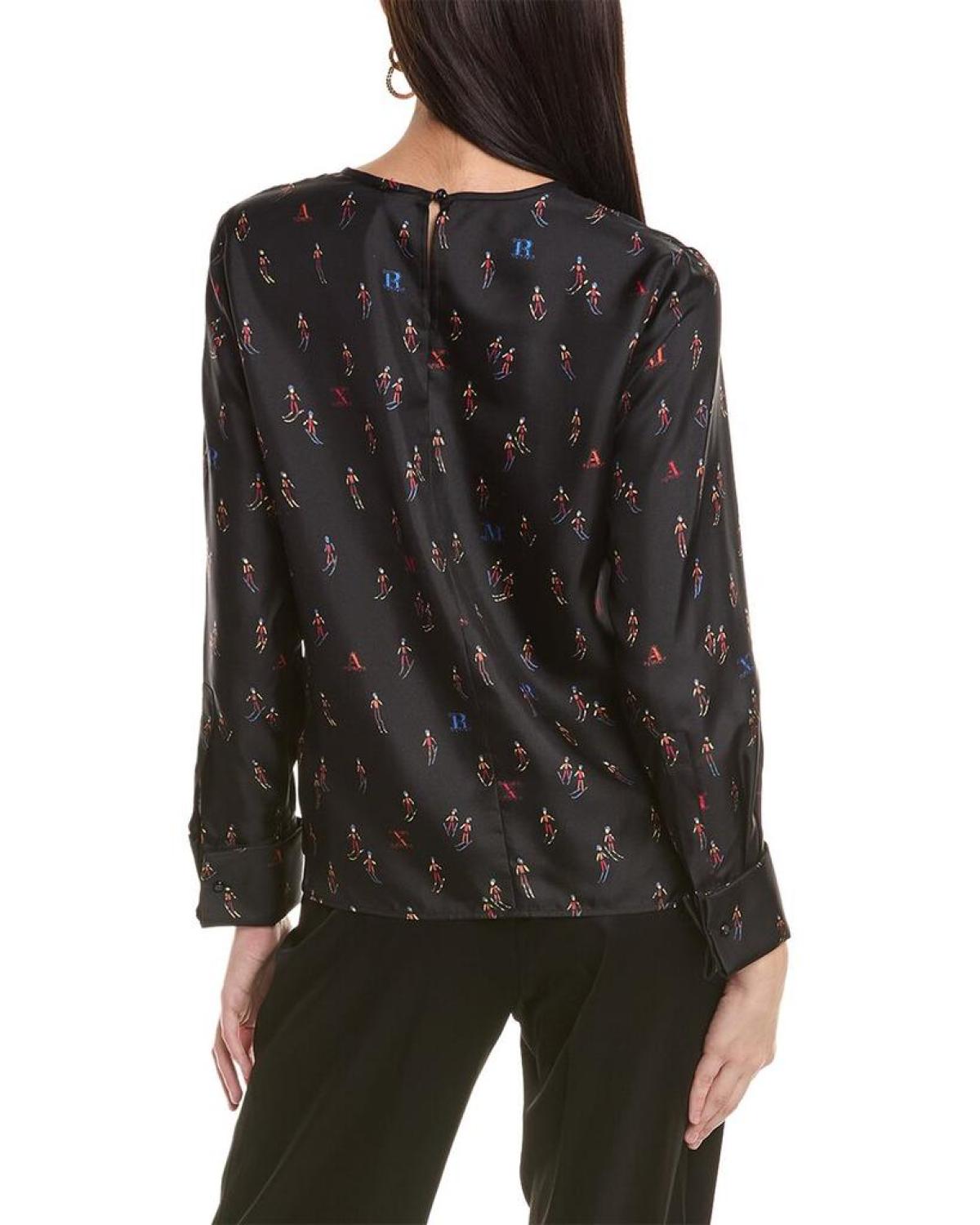 Max Mara Oliveto Silk Shirt