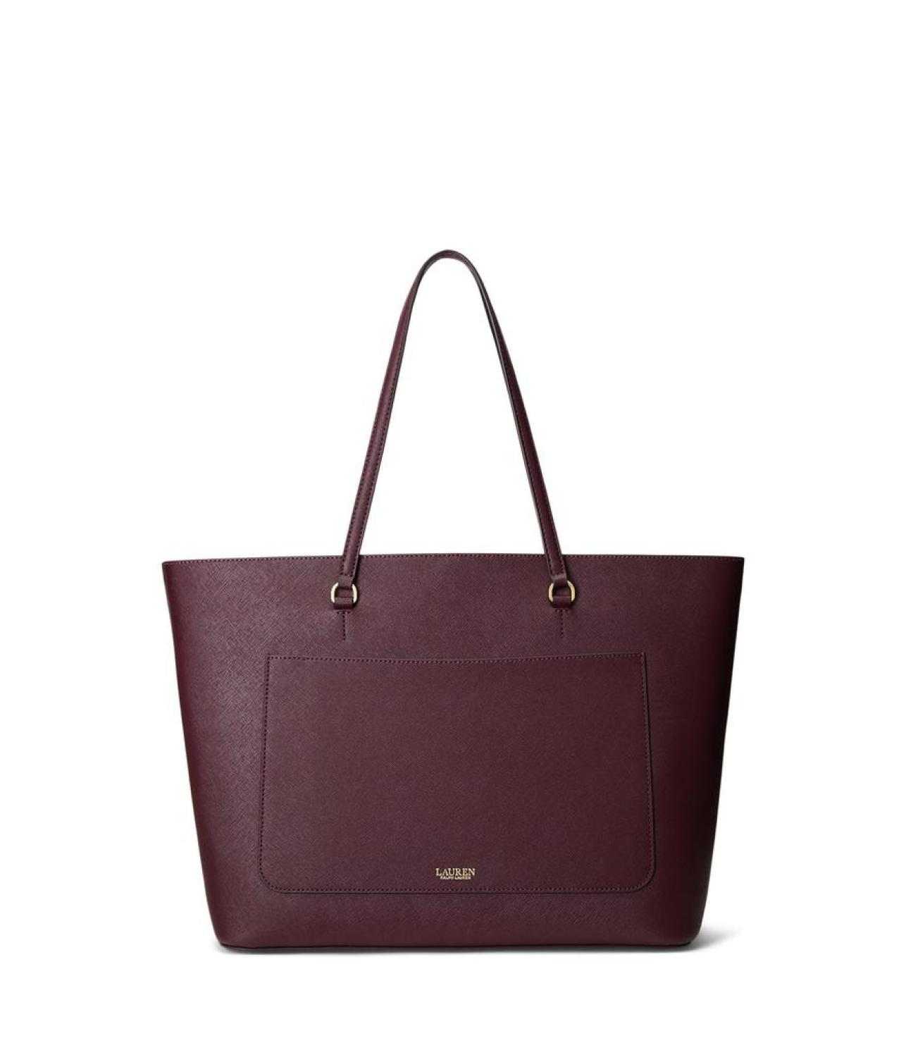 Crosshatch Leather Large Karly Tote