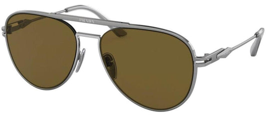 Prada PR 54ZS 16F01T Aviator Sunglasses