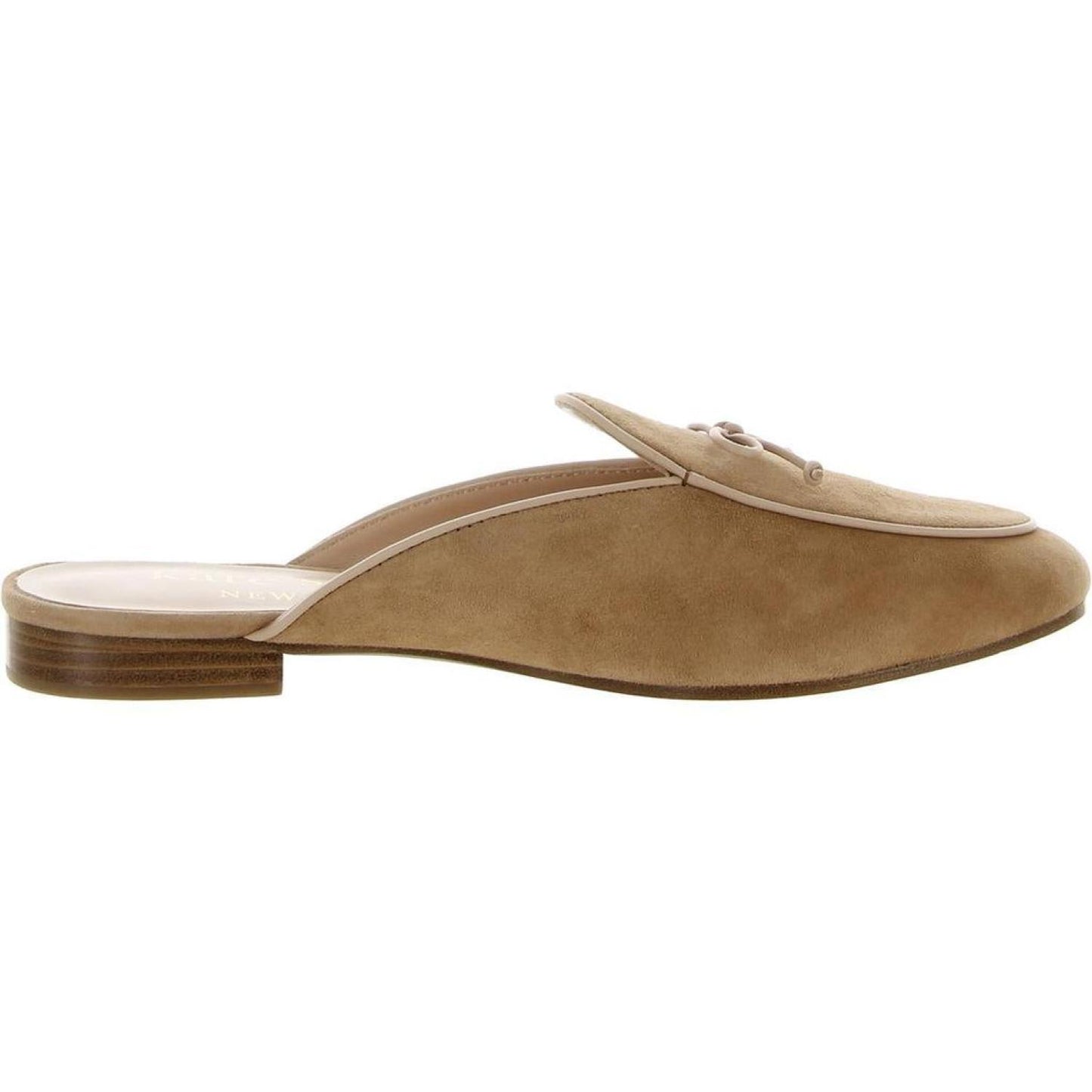 Devi Womens Suede Slip-On Mules