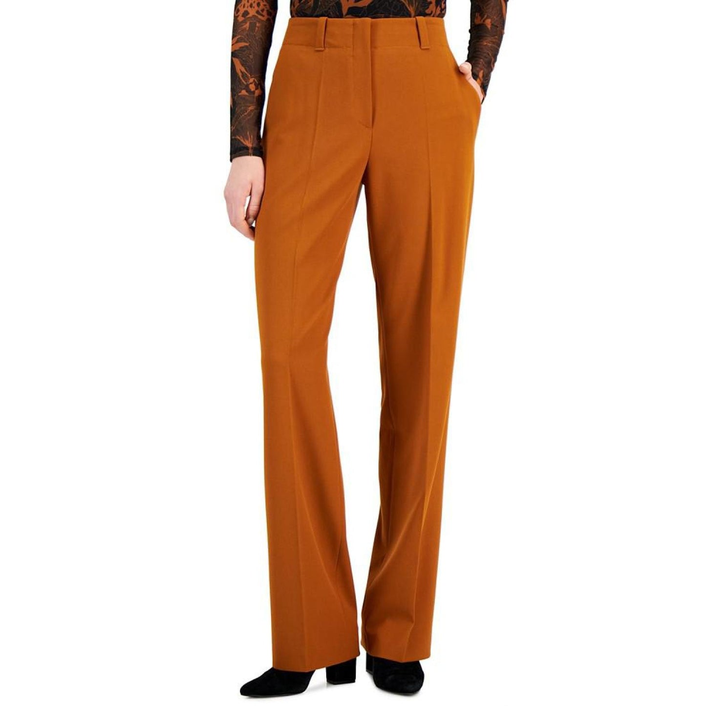 Women's High-Rise Wide-Leg Pants