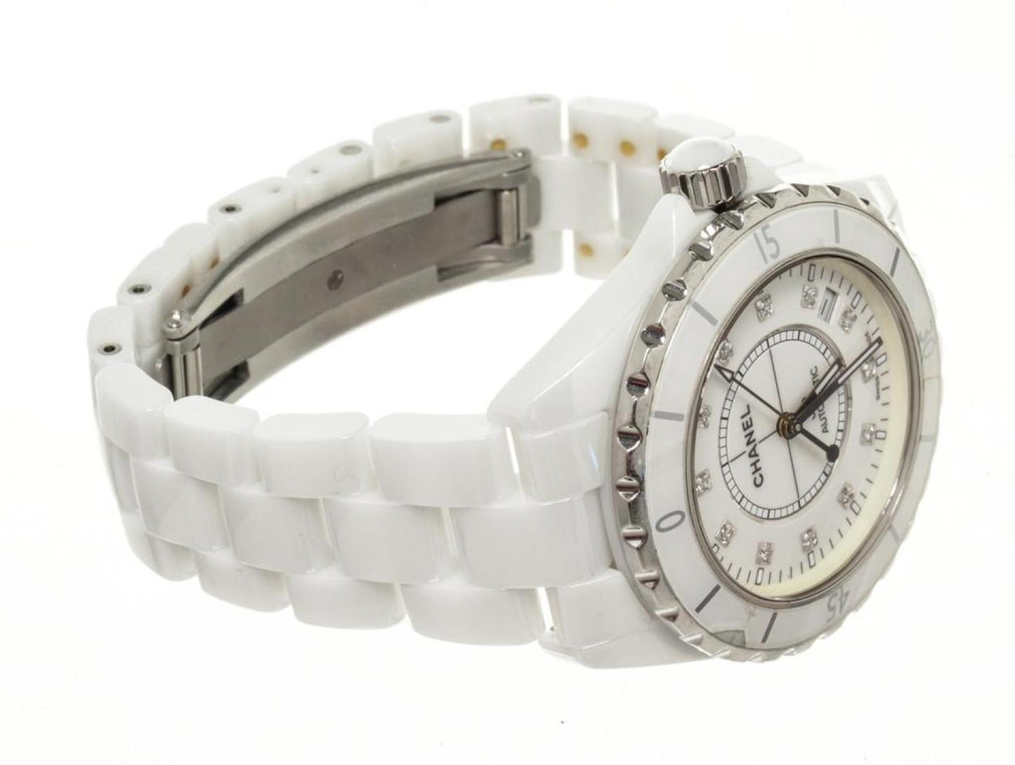 Chanel White Ceramic Watch