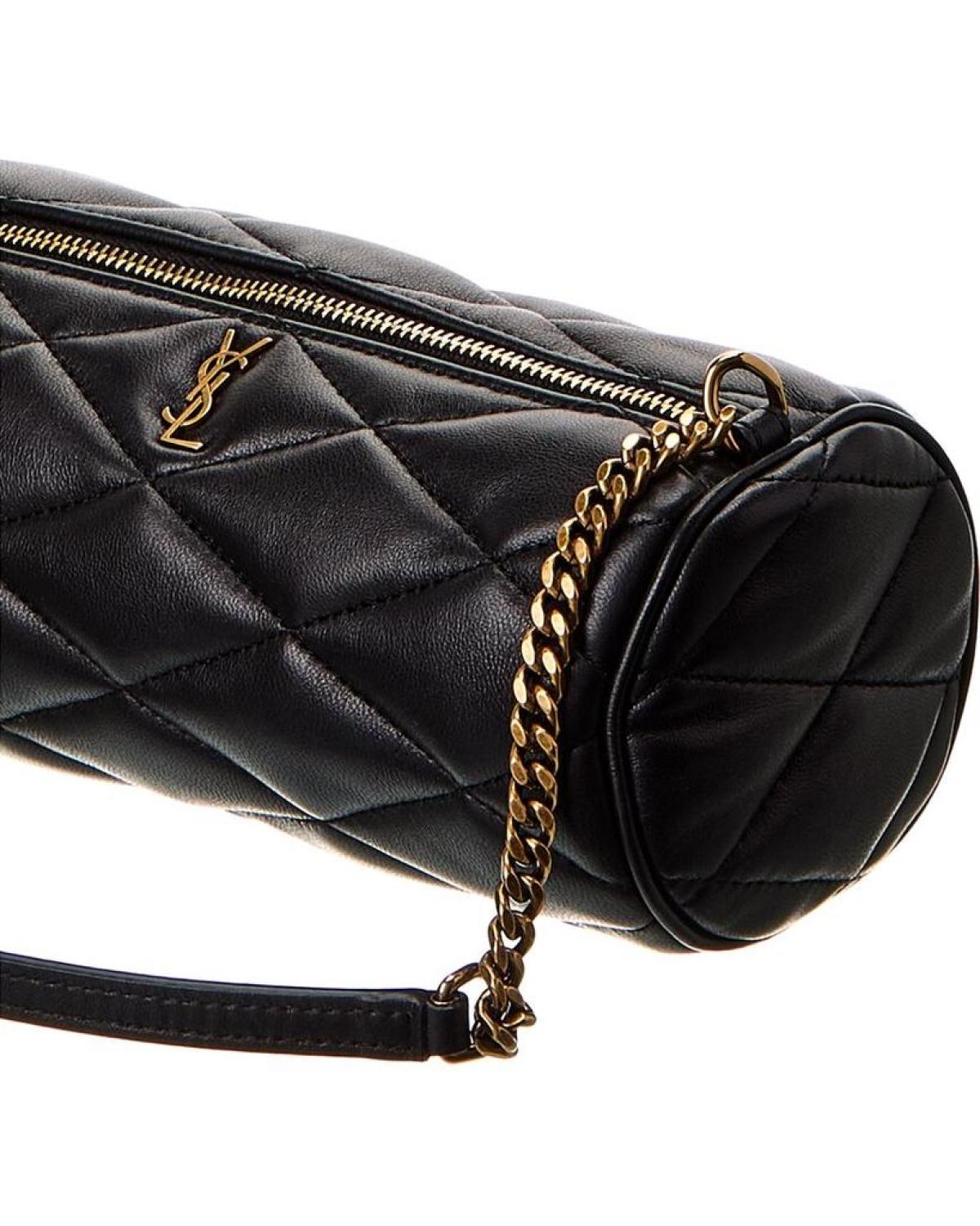 Saint Laurent Sade Tube Leather Shoulder Bag