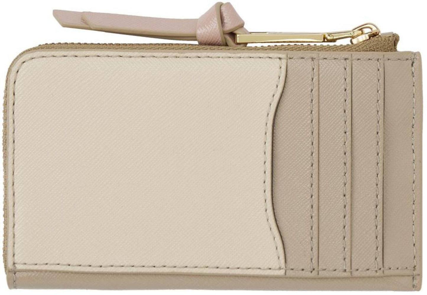 Beige 'The Utility Snapshot Top Zip Multi' Wallet