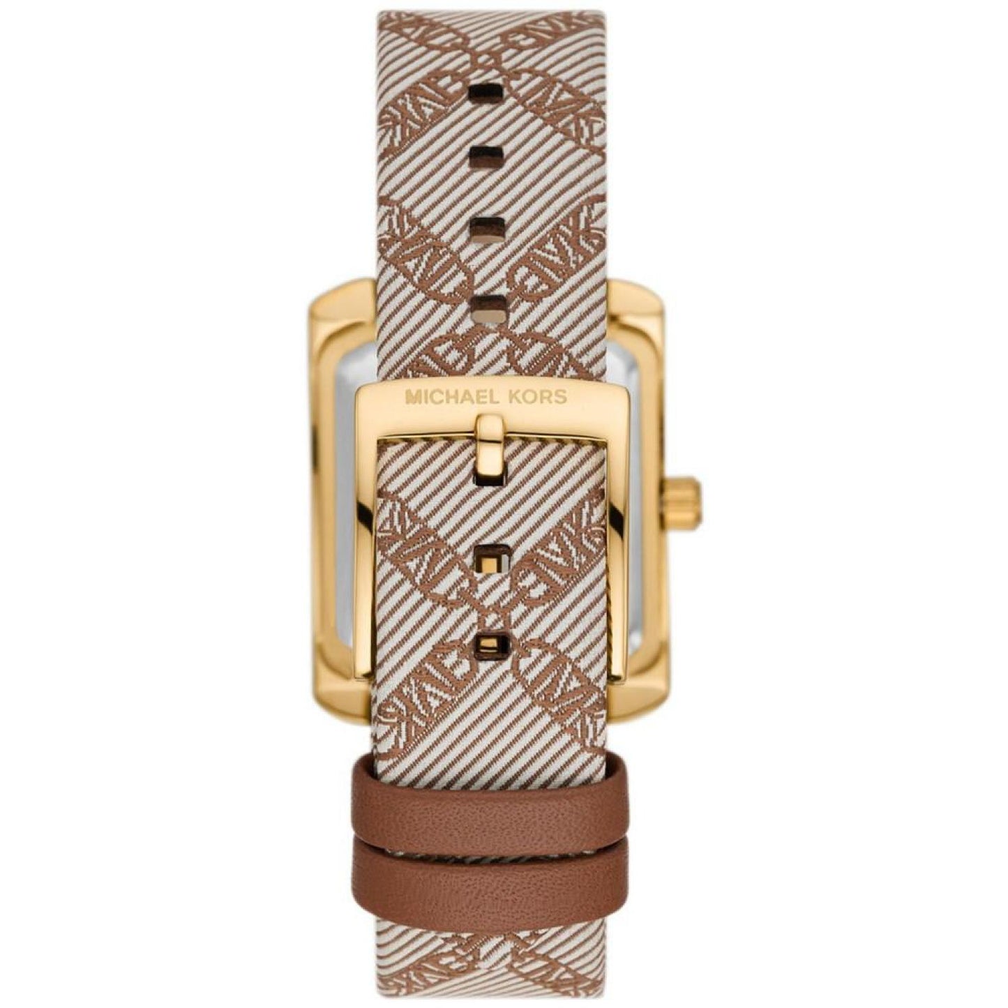 Women's Emery Quartz Three-Hand Brown Empire Jacquard Watch 33mm