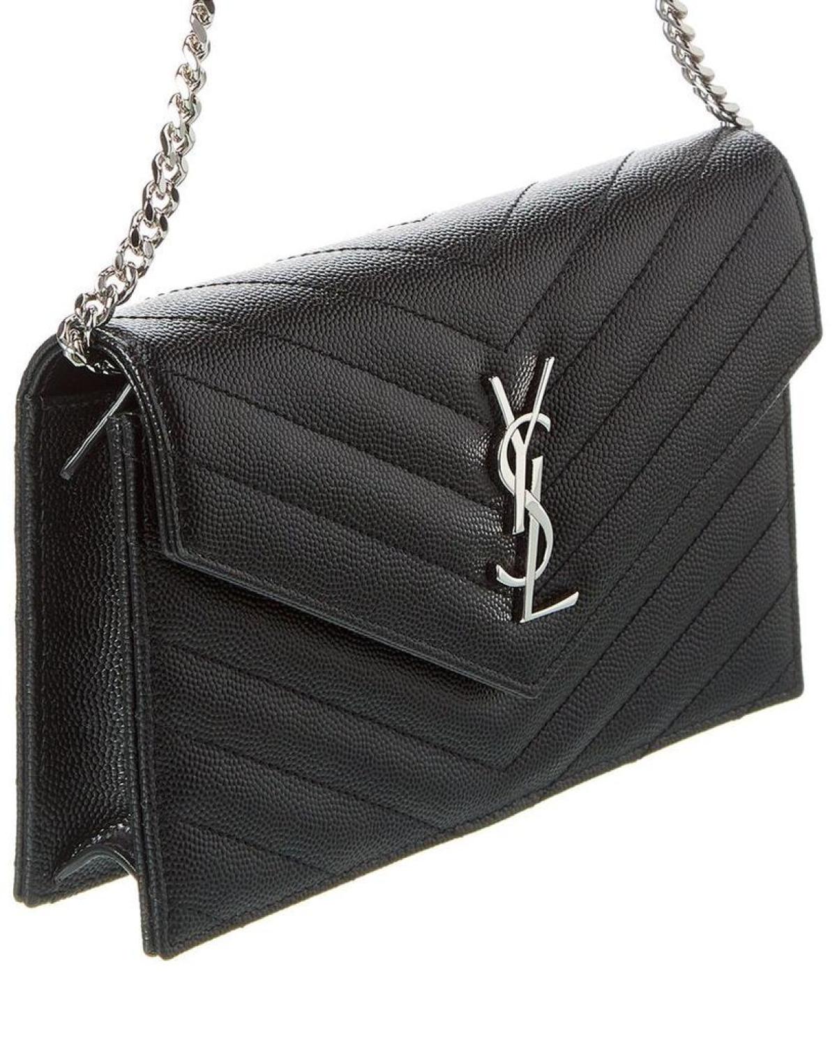 Saint Laurent Cassandre Matelasse Leather Shoulder Bag