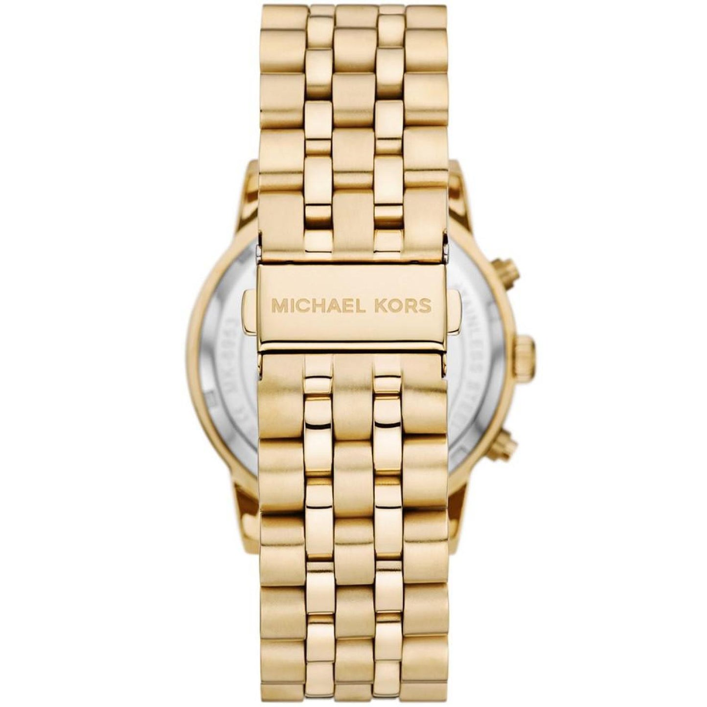 Men's Hutton Chronograph Gold-Tone Stainless Steel Bracelet Watch 43mm