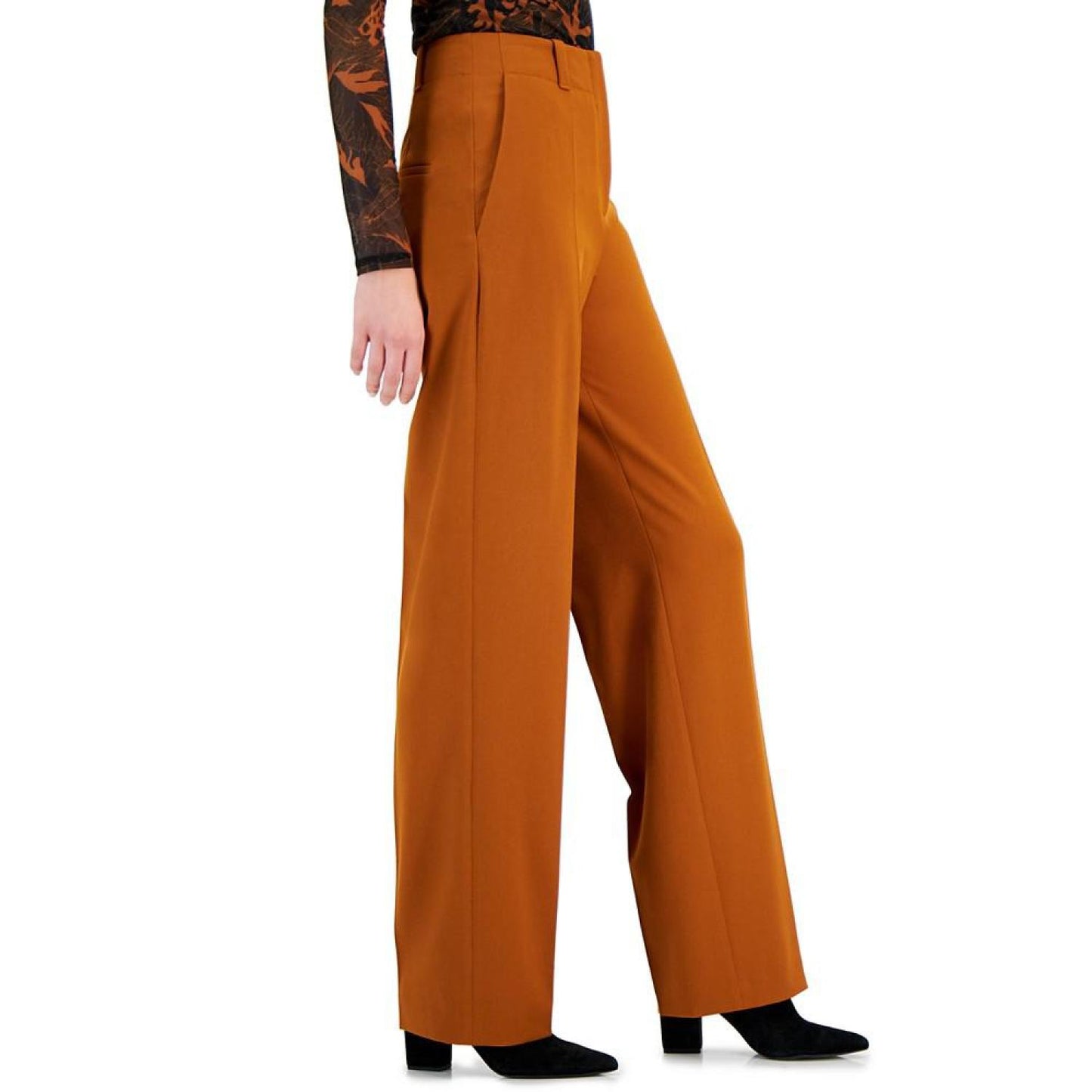 Women's High-Rise Wide-Leg Pants