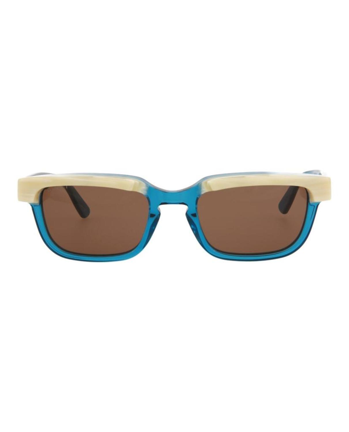 Square-Frame Acetate Sunglasses