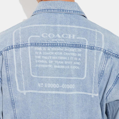 Coach Outlet Novelty Denim Jacket