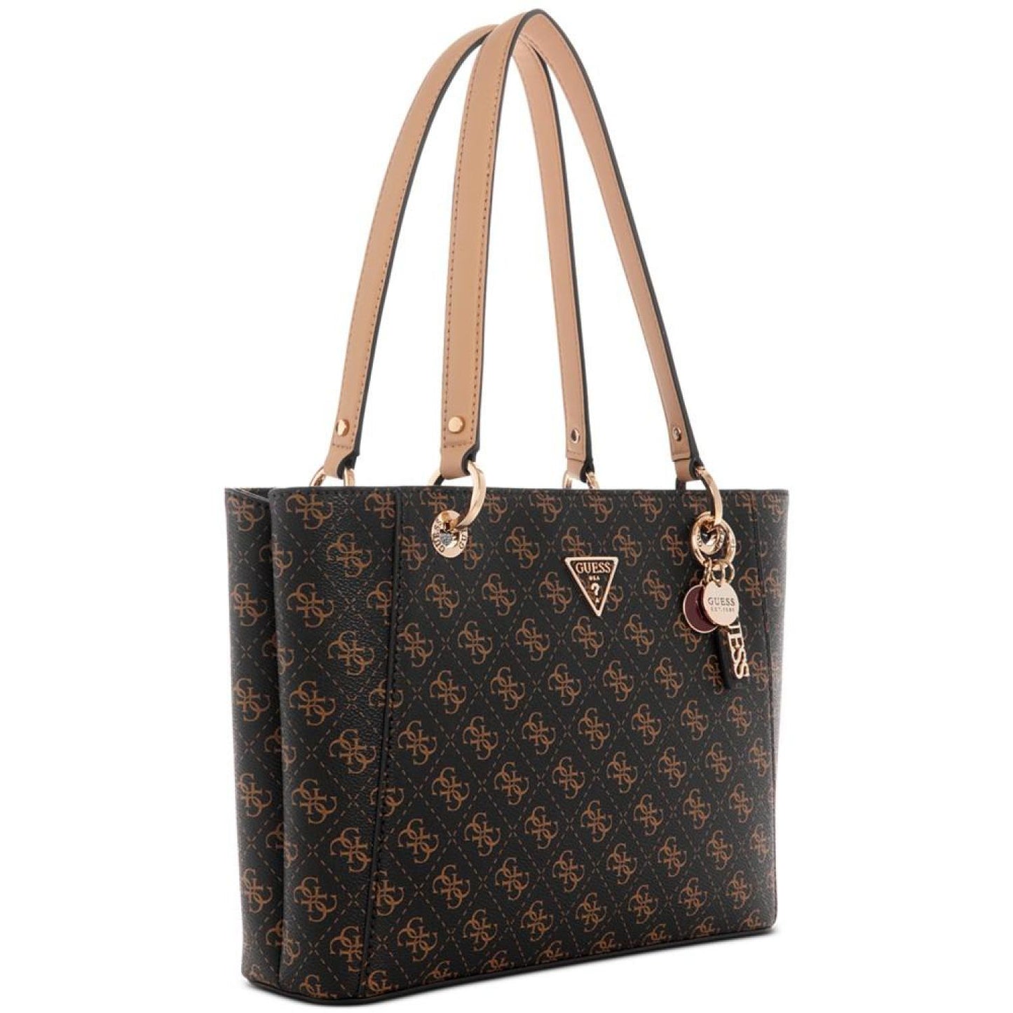 Noelle 4-G Logo Basique Double Compartment Tote