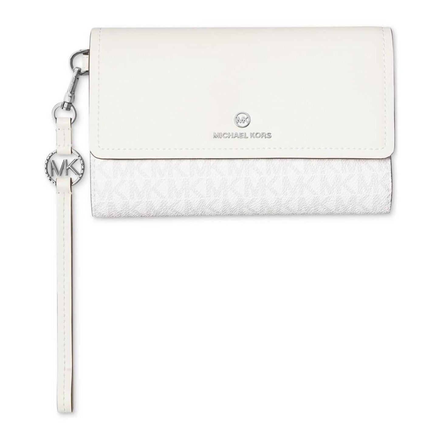 Logo Jet Set Charm Flap Wristlet