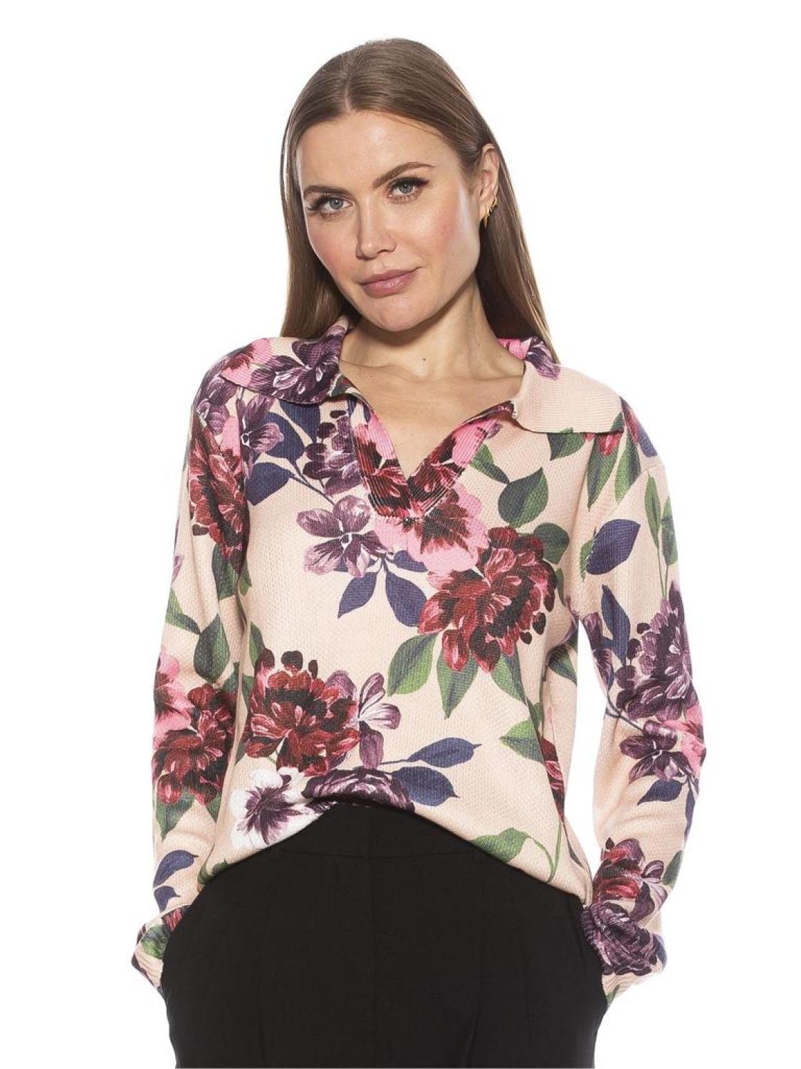 Evander Floral Sweater