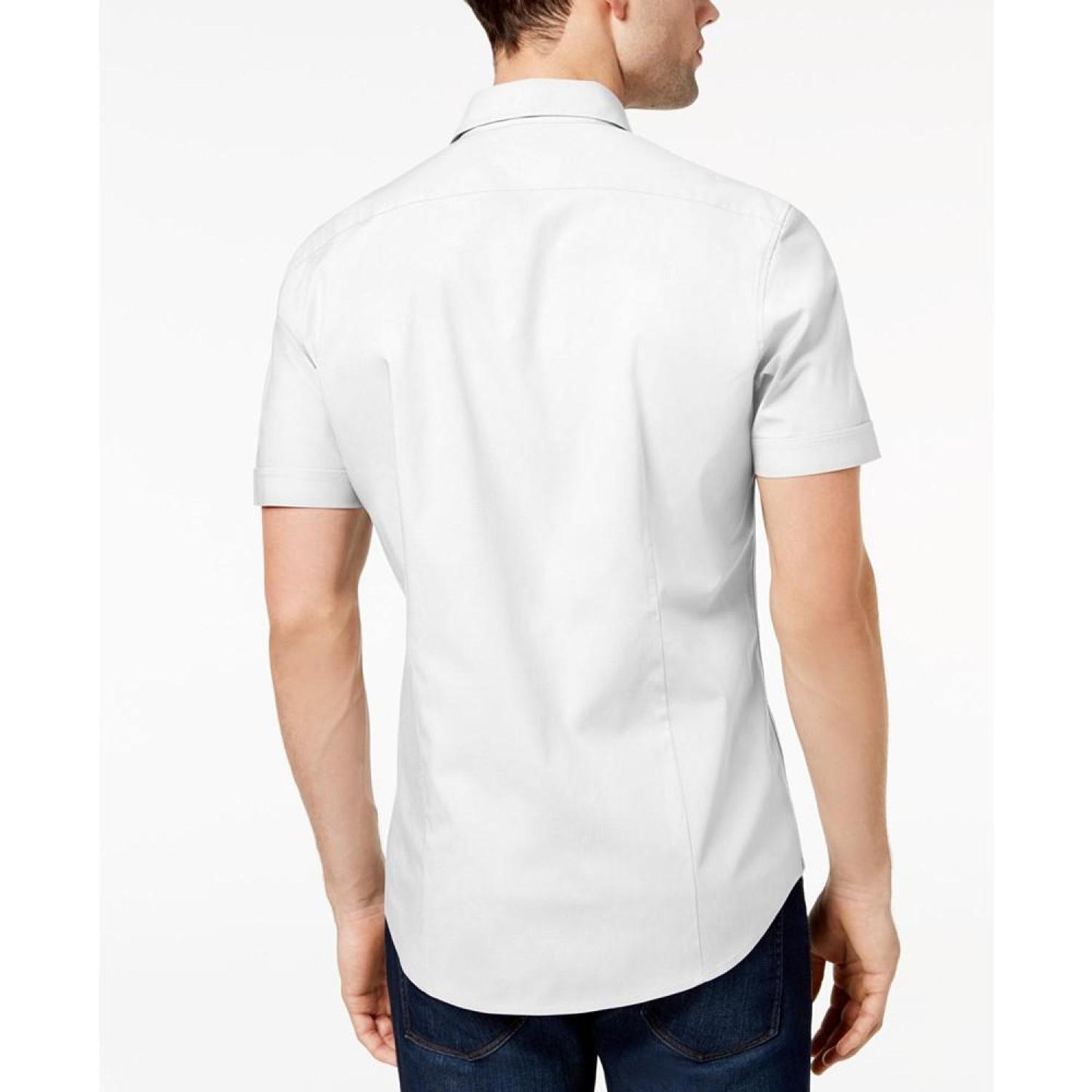 Men's Solid Stretch Shirt