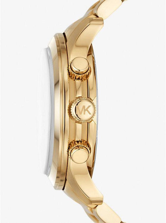 Oversized Runway Gold-Tone Watch