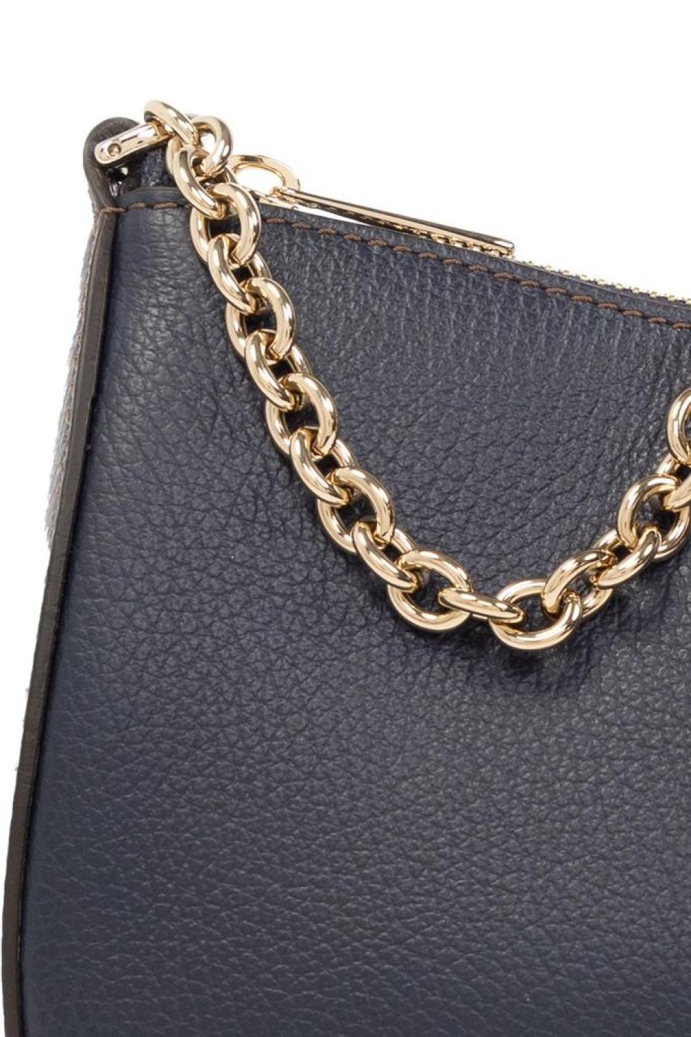 Furla Primula Logo Plaque Chain-Linked Shoulder Bag