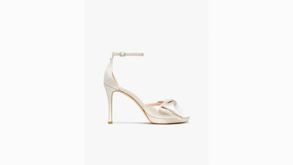 Women's Bridal Bow Sandals In Ivory