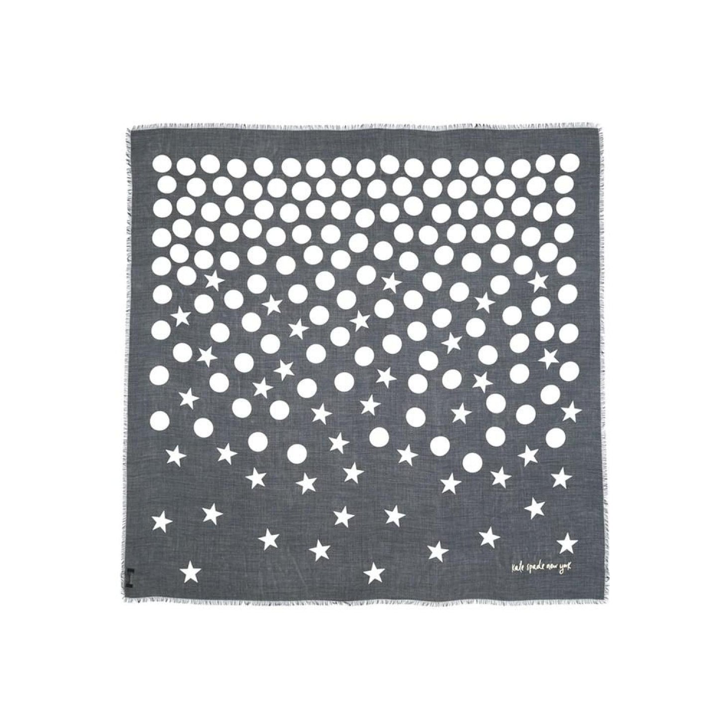 Women's Gradating Stars and Dots Large Square