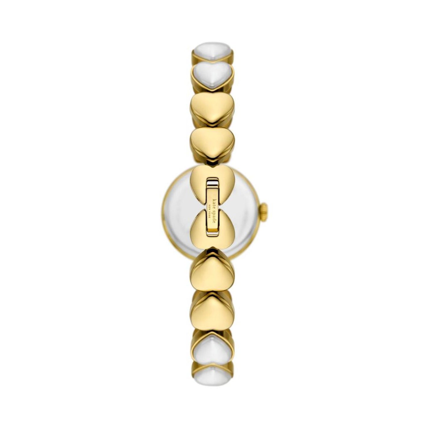 kate spade new york women's monroe three-hand, gold-tone stainless steel watch