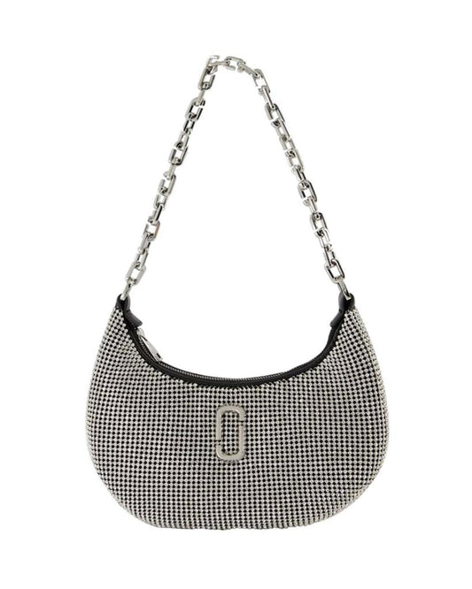 The Small Curve Shoulder Bag - Marc Jacobs - Mesh - Silver