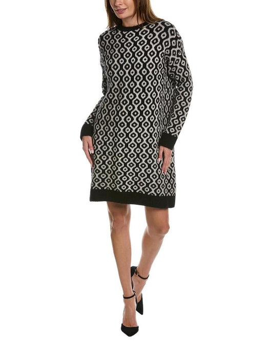 Max Mara Cadine Wool, Mohair & Cashmere-Blend Sweaterdress