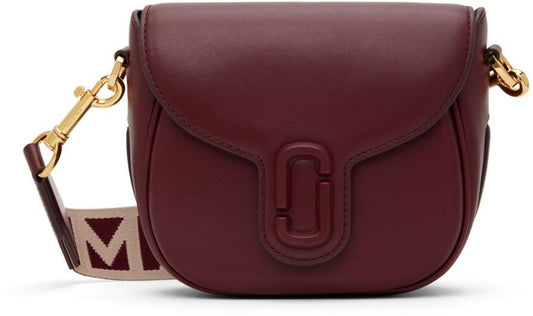 Burgundy 'The J Marc Small Saddle' Bag