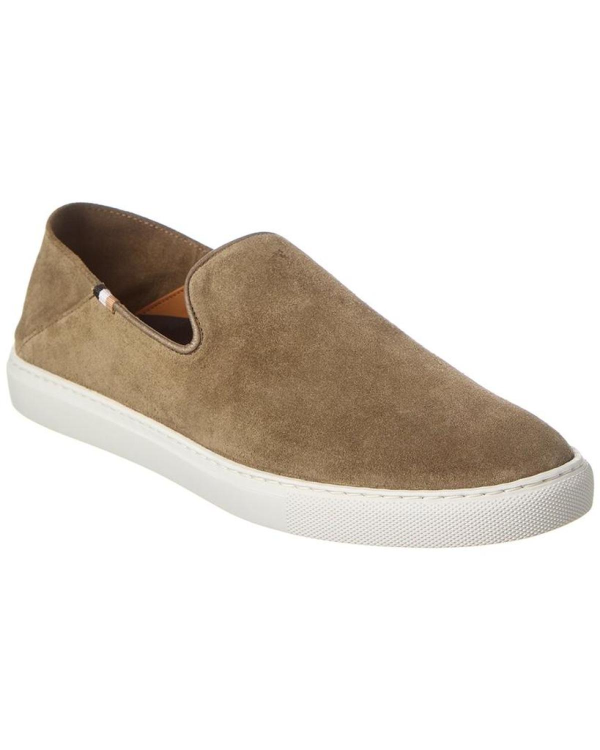 Hugo Boss Rey Suede Slip-On Sneaker