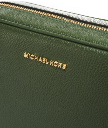 Michael Michael Kors Logo Plaque Zipped Medium Crossbody Bag